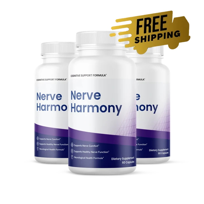 3 bottles of NerveHarmony